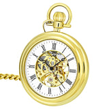 Stuhrling Original Legacy Hand Wind White Dial Men's Pocket Watch M13644 - The Watches Men & Co
