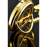 Stuhrling Original Legacy Hand Wind White Dial Men's Pocket Watch M13644 - The Watches Men & Co #4