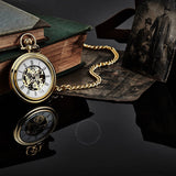 Stuhrling Original Legacy Hand Wind White Dial Men's Pocket Watch M13644 - The Watches Men & Co #5