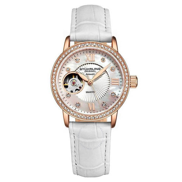 Stuhrling Original Legacy Silver-tone Dial Ladies Watch M15786 - The Watches Men & Co