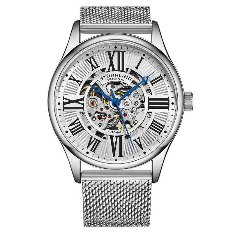 Stuhrling Original Legacy Silver-tone Dial Men's Watch M15951 - The Watches Men & Co