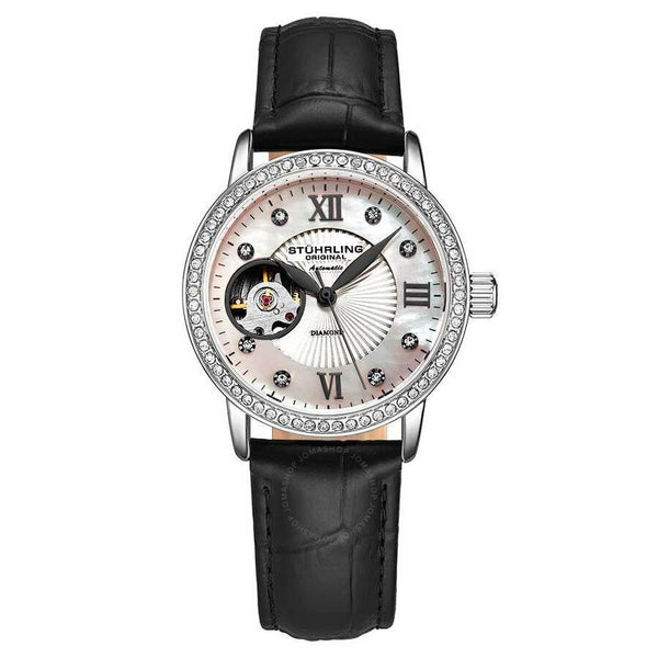 Stuhrling Original Legacy Silver-tone Dial Ladies Watch M15785 - The Watches Men & Co