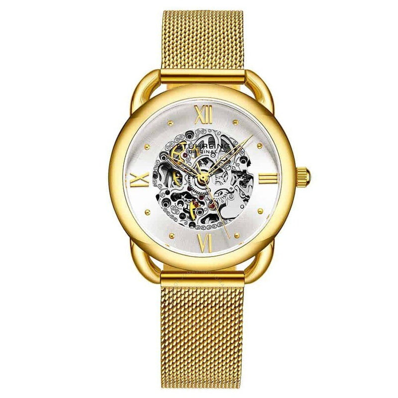 Stuhrling Original Legacy Silver-tone Dial Ladies Watch M15902 - The Watches Men & Co