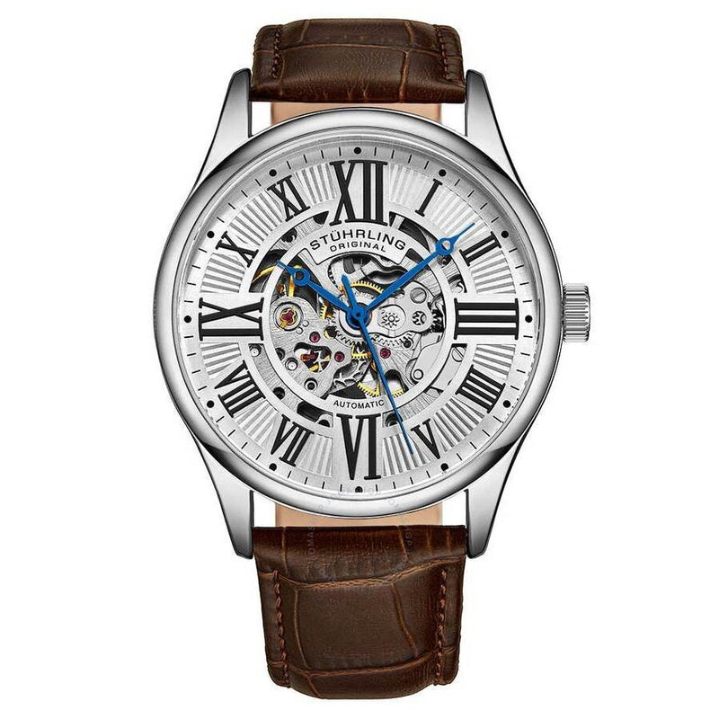 Stuhrling Original Legacy Silver-tone Dial Men's Watch M15949 - The Watches Men & Co