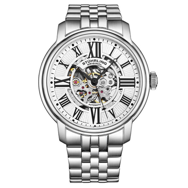Stuhrling Original Legacy White Dial Men's Watch M17890 - The Watches Men & Co #2
