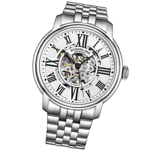 Stuhrling Original Legacy White Dial Men's Watch M17890 - The Watches Men & Co