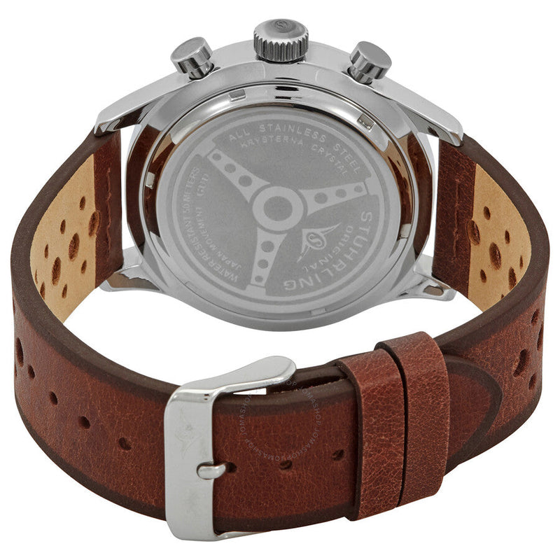 Stuhrling Original Monaco Black Dial Men's Watch M15560 - The Watches Men & Co #3