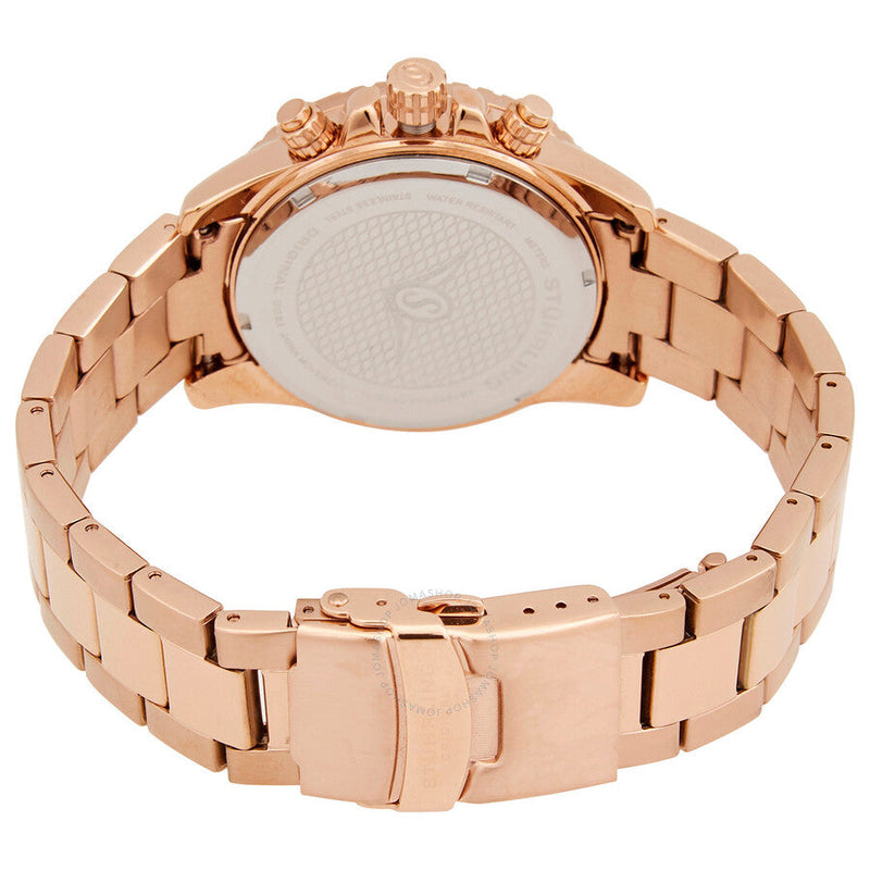 Stuhrling Original Monaco Black Dial Men's Watch M15794 - The Watches Men & Co #3