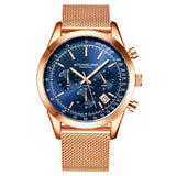 Stuhrling Original Monaco Blue Dial Men's Watch M15862 - The Watches Men & Co