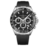 Stuhrling Original Monaco Chronograph Quartz Black Dial Men's Watch M18212 - The Watches Men & Co