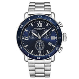Stuhrling Original Monaco Chronograph Quartz Blue Dial Men's Watch M17993 - The Watches Men & Co