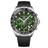 Stuhrling Original Monaco Chronograph Quartz Green Dial Men's Watch M18213 - The Watches Men & Co