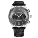 Stuhrling Original Monaco Chronograph Quartz Grey Dial Men's Watch M17969 - The Watches Men & Co