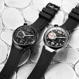 Stuhrling Original Monaco Quartz Black Dial Men's Watch M13532 - The Watches Men & Co #2