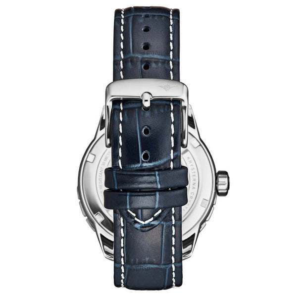 Stuhrling Original Monaco Quartz Black Dial Men's Watch M18227 - The Watches Men & Co #2