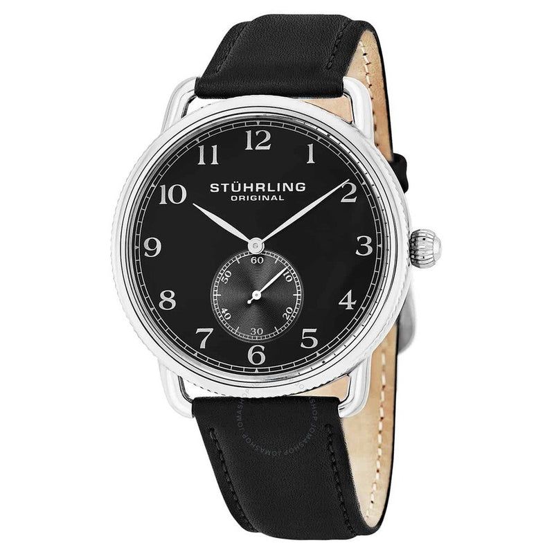 Stuhrling Original Symphony Black Dial Men's Watch M15244 - The Watches Men & Co