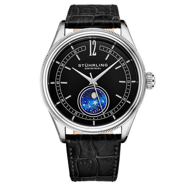 Stuhrling Original Symphony Black Dial Men's Watch M15522 - The Watches Men & Co