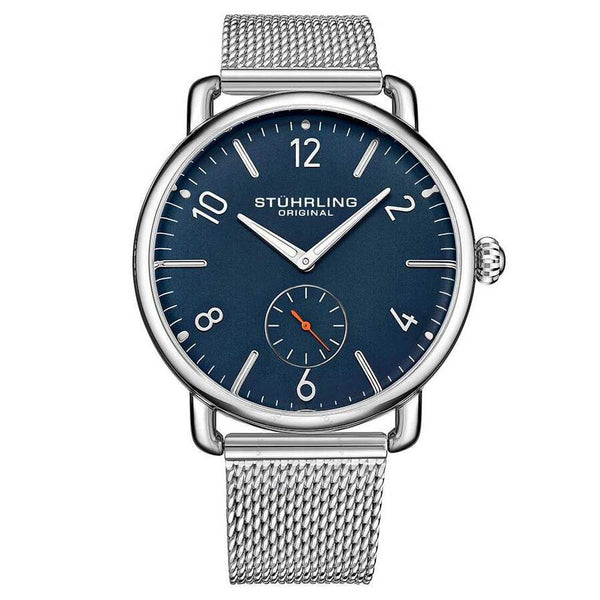 Stuhrling Original Symphony Blue Dial Men's Watch M15710 - The Watches Men & Co