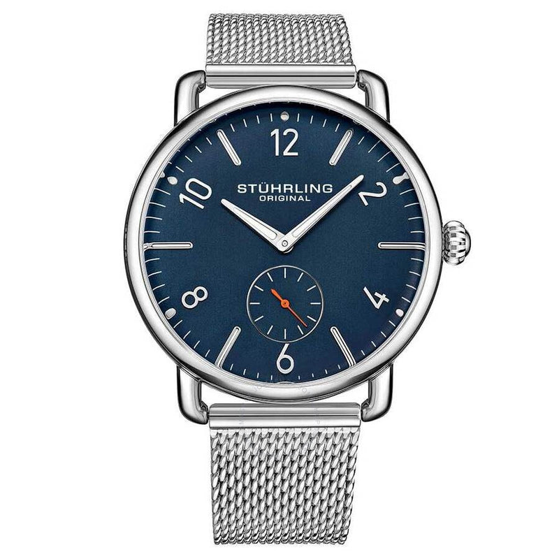 Stuhrling Original Symphony Blue Dial Men's Watch M15710 - The Watches Men & Co