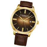 Stuhrling Original Symphony Quartz Brown Dial Men's Watch M17968 - The Watches Men & Co #2