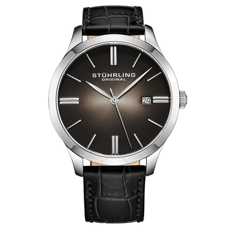 Stuhrling Original Symphony Quartz Black Dial Men's Watch M17015 - The Watches Men & Co