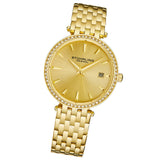 Stuhrling Original Symphony Quartz Gold Dial Ladies Watch M17186 - The Watches Men & Co #2