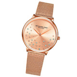 Stuhrling Original Symphony Quartz Rose Gold Dial Ladies Watch M16793 - The Watches Men & Co #2
