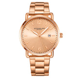 Stuhrling Original Symphony Quartz Rose Gold Dial Men's Watch M16946 - The Watches Men & Co