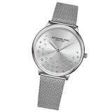 Stuhrling Original Symphony Quartz Silver Dial Ladies Watch M16773 - The Watches Men & Co #2