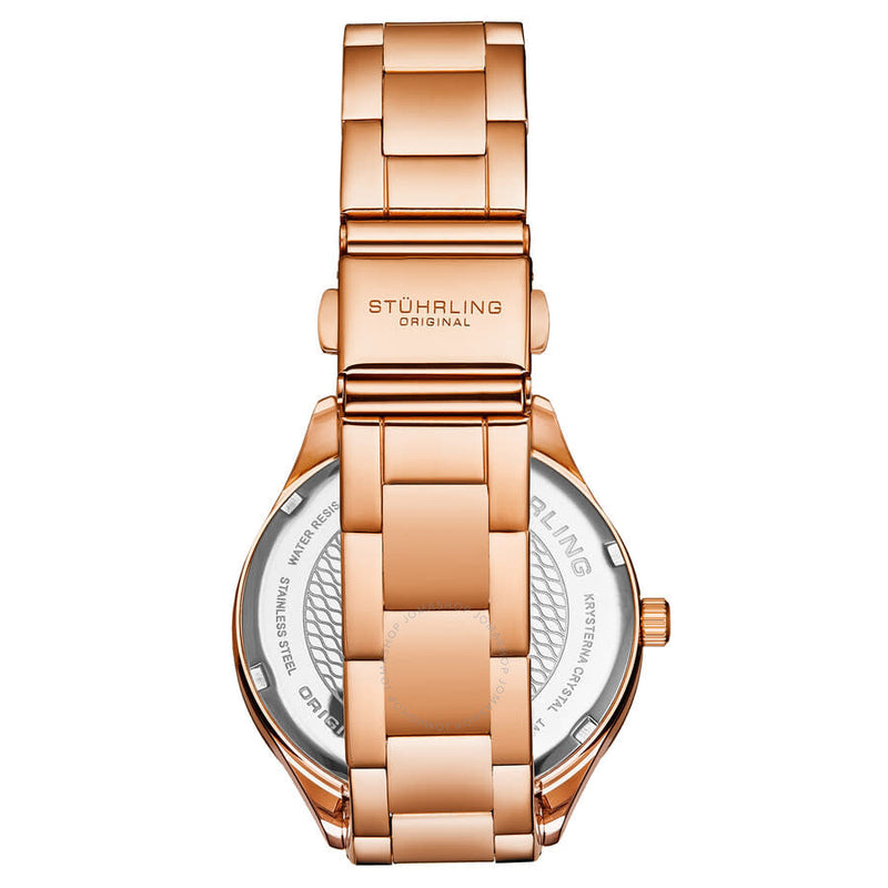 Stuhrling Original Symphony Quartz White Dial Ladies Watch M17198 - The Watches Men & Co #3