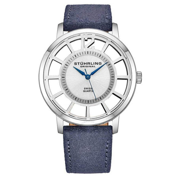 Stuhrling Original Symphony Silver Dial Men's Watch M15257 - The Watches Men & Co