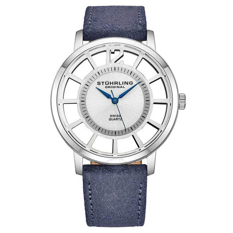 Stuhrling Original Symphony Silver Dial Men's Watch M15257 - The Watches Men & Co