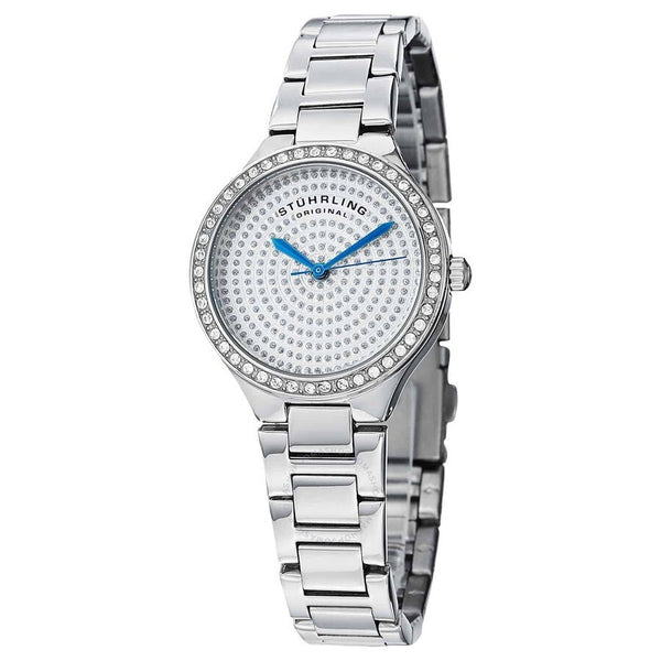 Stuhrling Original Symphony Silver-tone Dial Ladies Watch M15393 - The Watches Men & Co
