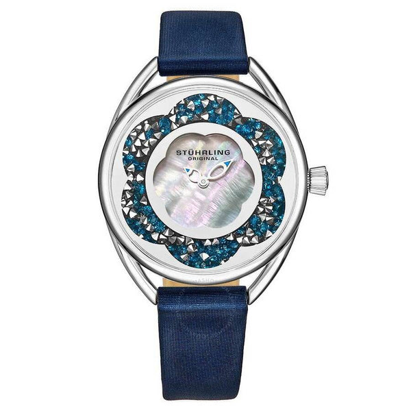 Stuhrling Original Symphony Silver-tone Dial Ladies Watch M15593 - The Watches Men & Co