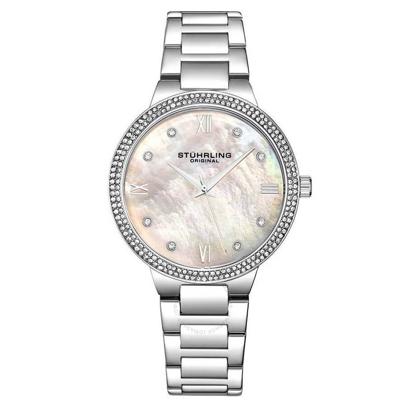 Stuhrling Original Symphony Silver-tone Dial Ladies Watch M15619 - The Watches Men & Co