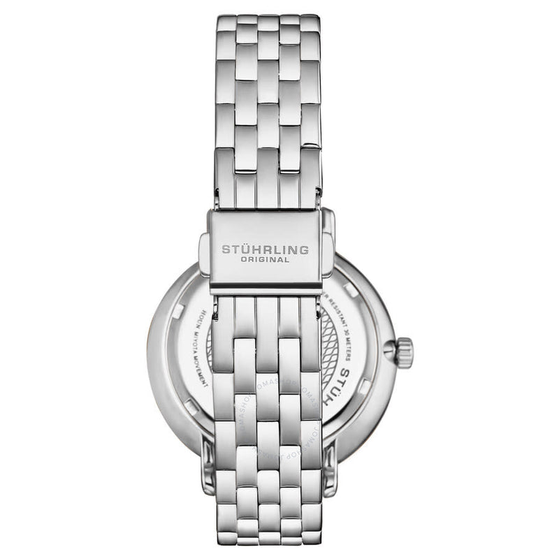 Stuhrling Original Symphony Quartz Silver Dial Ladies Watch M17986 - The Watches Men & Co #3