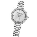 Stuhrling Original Symphony Quartz Silver Dial Ladies Watch M18002 - The Watches Men & Co #2