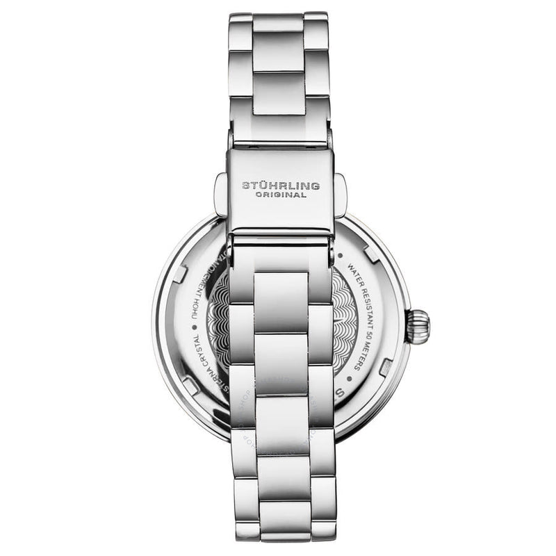 Stuhrling Original Symphony Quartz Silver Dial Ladies Watch M18002 - The Watches Men & Co #3
