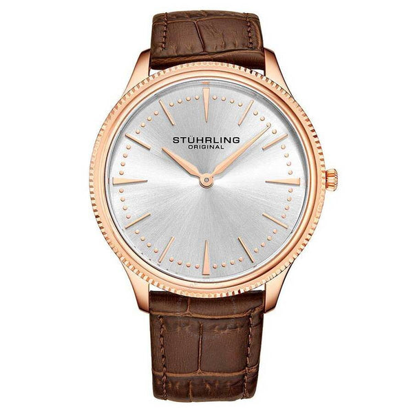 Stuhrling Original Symphony Silver-tone Dial Men's Watch M15881 - The Watches Men & Co