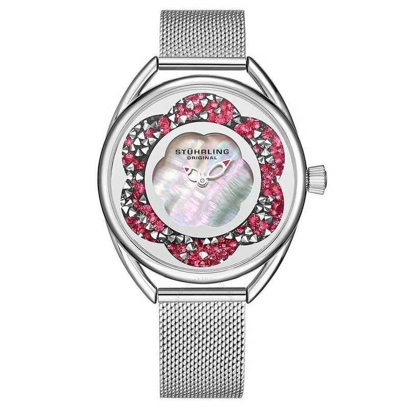 Stuhrling Original Symphony White Dial Ladies Watch M15596 - The Watches Men & Co