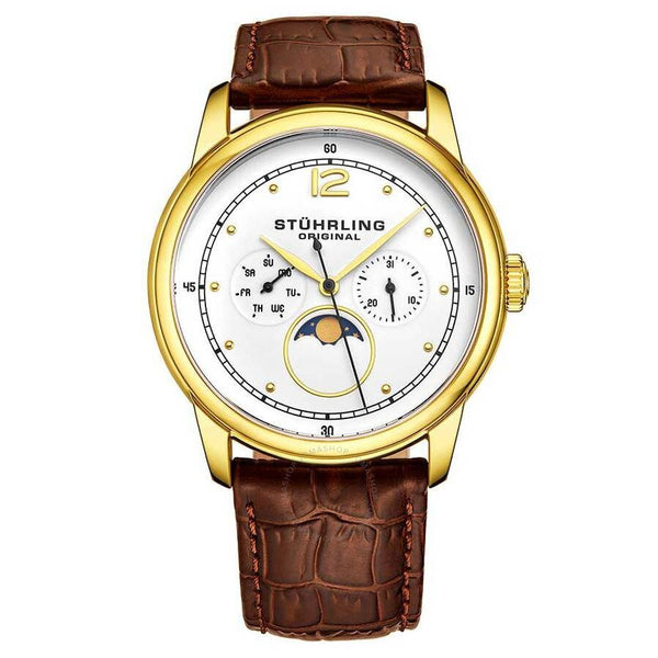 Stuhrling Original Symphony White Dial Men's Watch M15528 - The Watches Men & Co