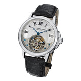 Stuhrling Original Tourbillon Hand Wind Silver Dial Men's Watch M16844 - The Watches Men & Co #2