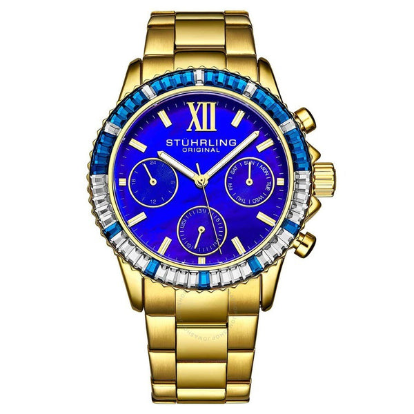 Stuhrling Original Vogue Blue Dial Ladies Watch M15802 - The Watches Men & Co