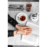 Stuhrling Original Vogue Quartz White Dial Ladies Watch M13646 - The Watches Men & Co #3