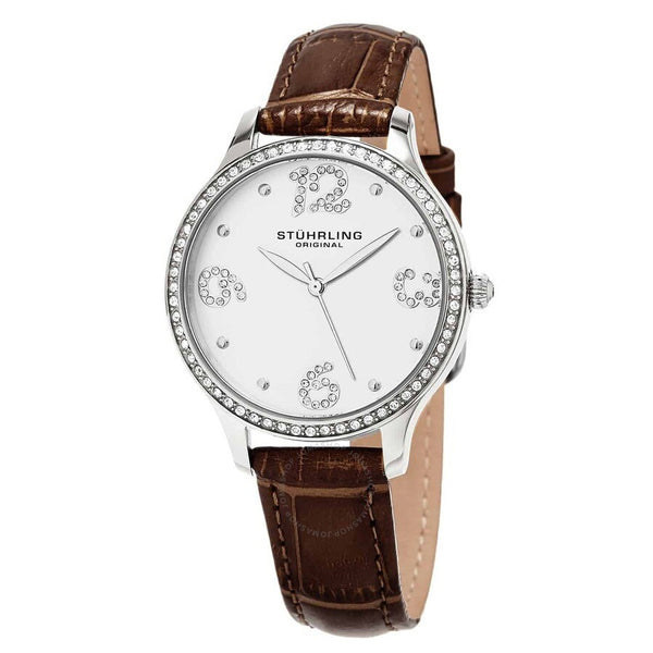 Stuhrling Original Vogue Silver-tone Dial Ladies Watch M15310 - The Watches Men & Co