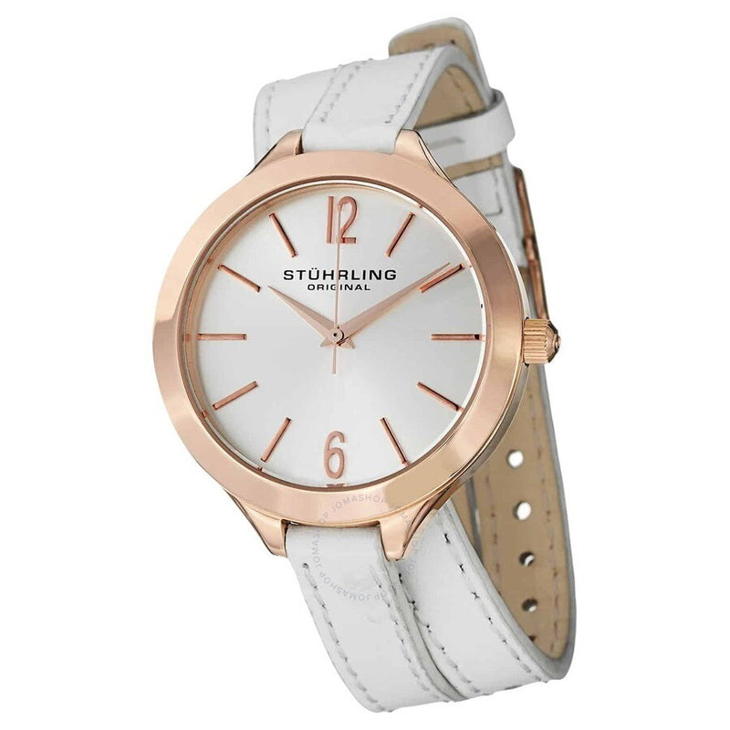 Stuhrling Original Vogue Silver-tone Dial Ladies Watch M15324 - The Watches Men & Co