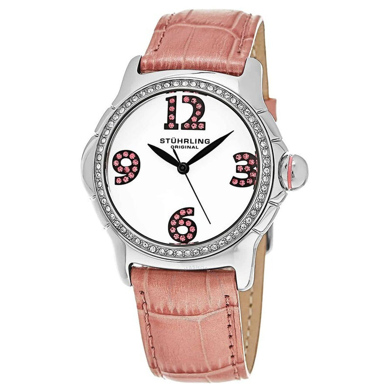 Stuhrling Original Vogue White Dial Ladies Watch M15344 - The Watches Men & Co
