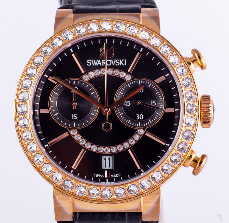 Swarovski Rose Gold Stainless Steel Ladies Watch - 5055209 5055209 - Image 4