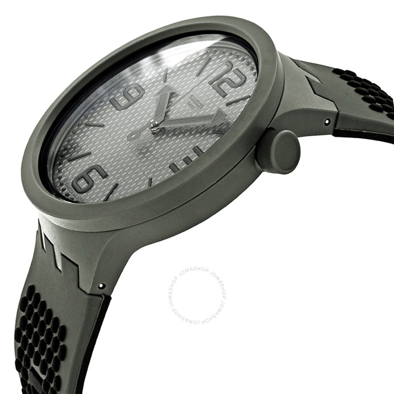 Swatch BBBlood Quartz Grey Dial Men's Watch SO27M100 - The Watches Men & Co #2
