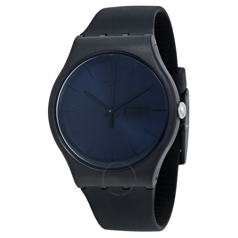 Swatch Rebel Black Dial Men's Watch SUOB702 - The Watches Men & Co